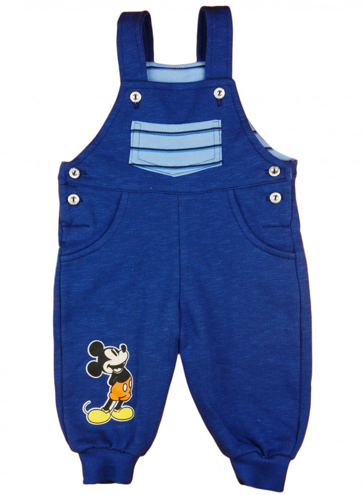 babashop.hu - Disney Mickey vékony pamut fiú kertésznadrág
