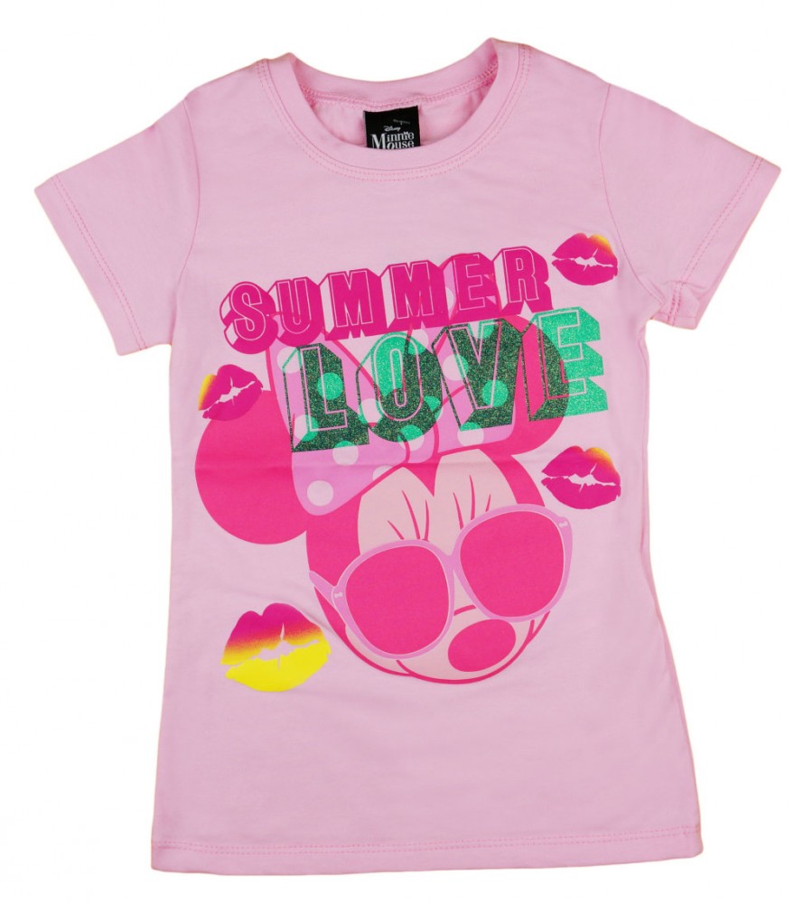 babashop.hu - Disney Minnie nyári mintás lány póló