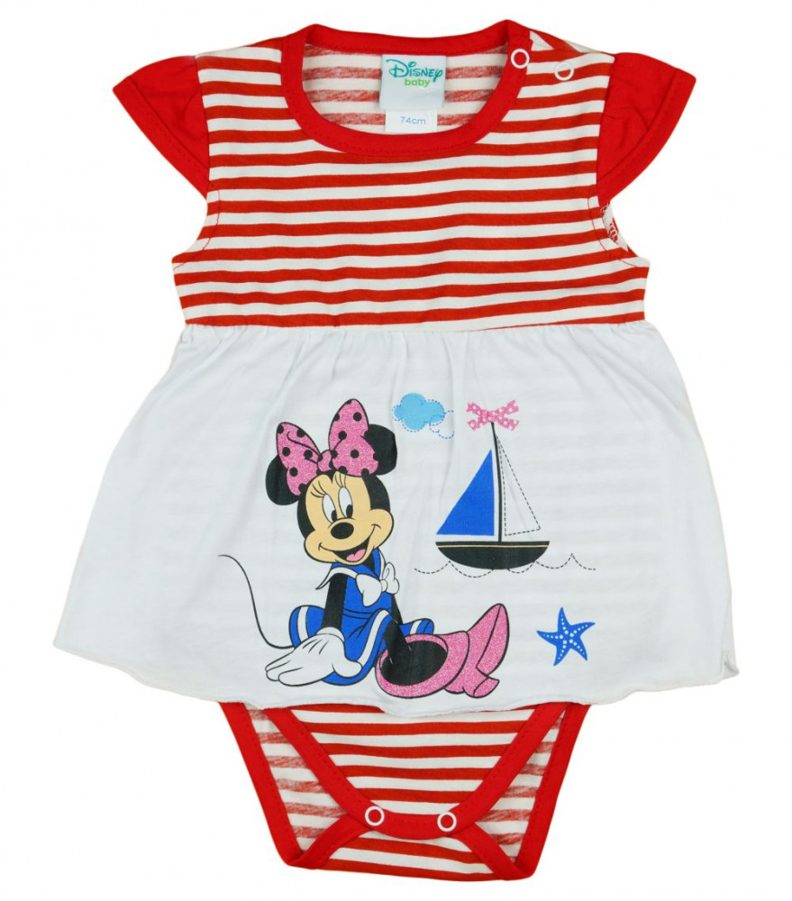 babashop.hu - Disney Minnie tengerész stílusú baba body rávarrt szoknyrésszel