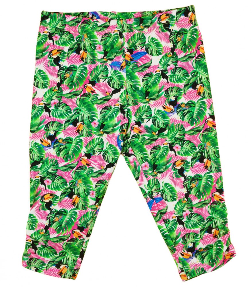 babashop.hu - Tukán madár mintás lányka 3/4-es leggings