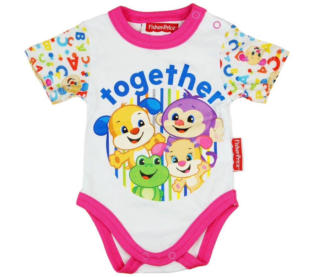 babashop.hu - Fisher-Price rövid ujjú baba body