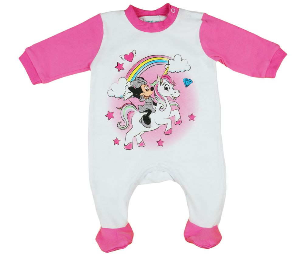 babashop.hu - Disney Minnie csillámos unikornisos baba rugdalózó