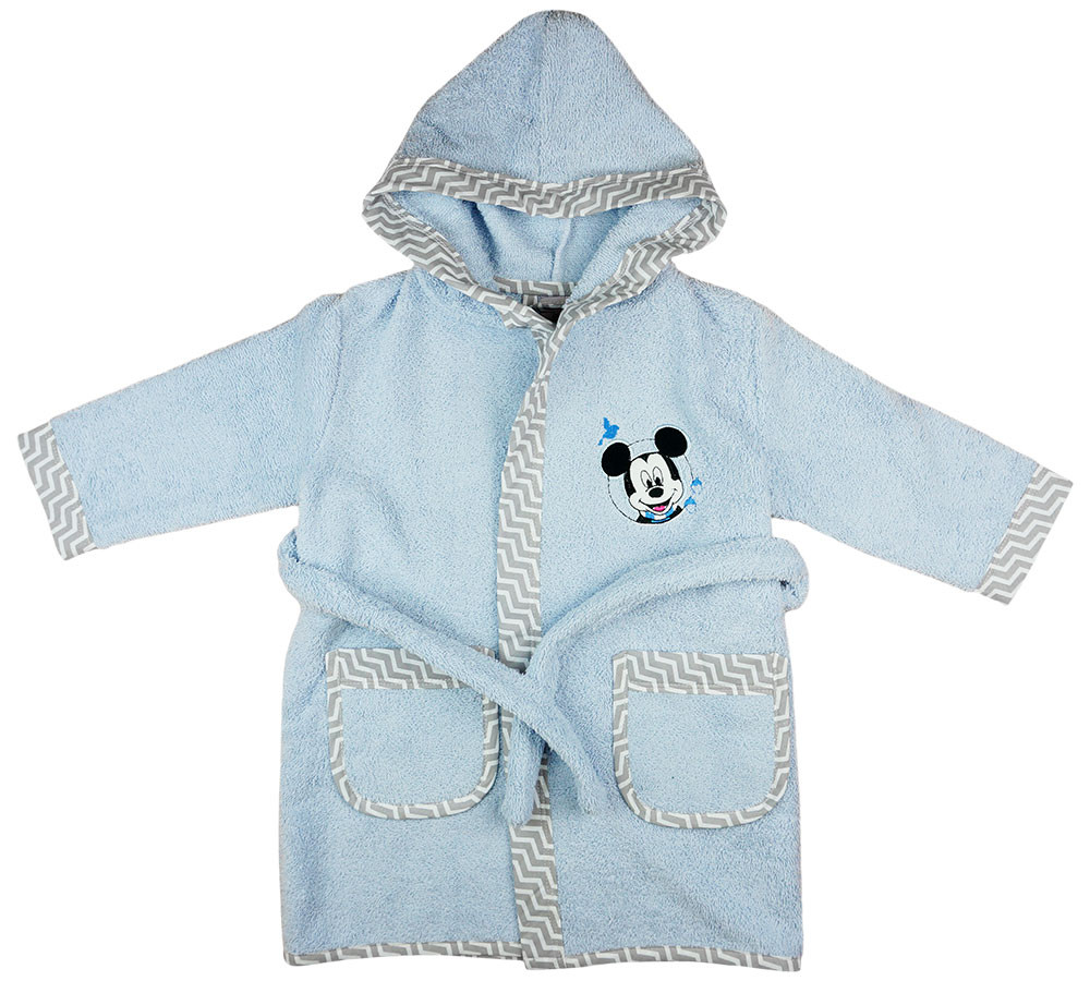babashop.hu - Disney Mickey kapucnis frotír köntös