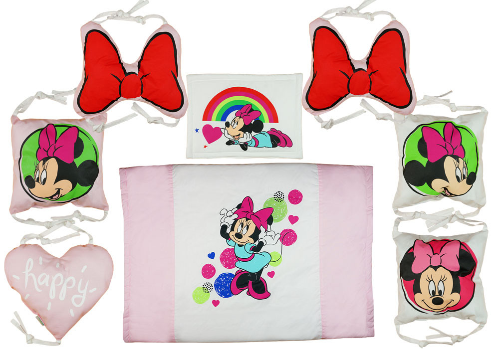 babashop.hu - Disney Minnie 3 részes több funkciós ágynemű szett