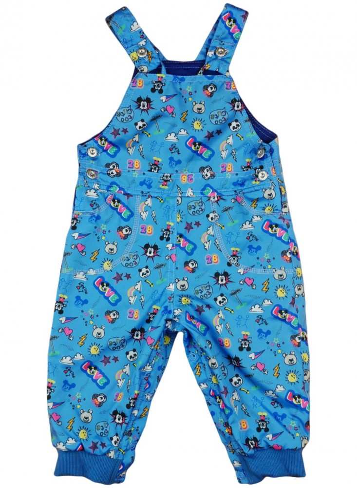 babashop.hu - Disney Mickey fiú bélelt vízlepergetős kertésznadrág