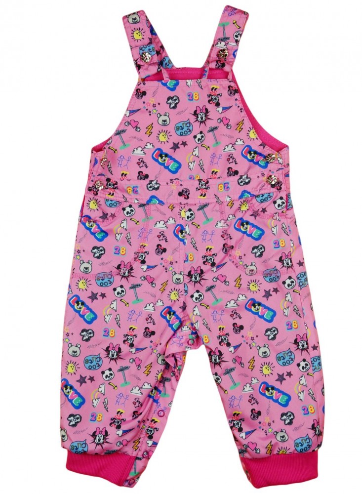 babashop.hu - Disney Minnie kislány bélelt vízlepergetős kertésznadrág