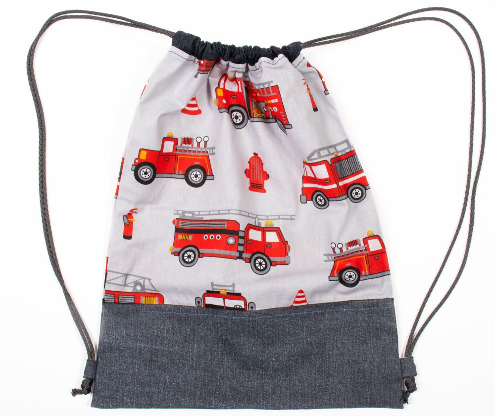 babashop.hu - Tornazsák- farmer anyaggal erősített
