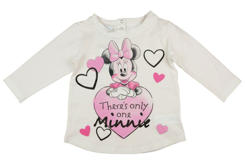 babashop.hu - Disney Minnie szíves hosszú ujjú póló