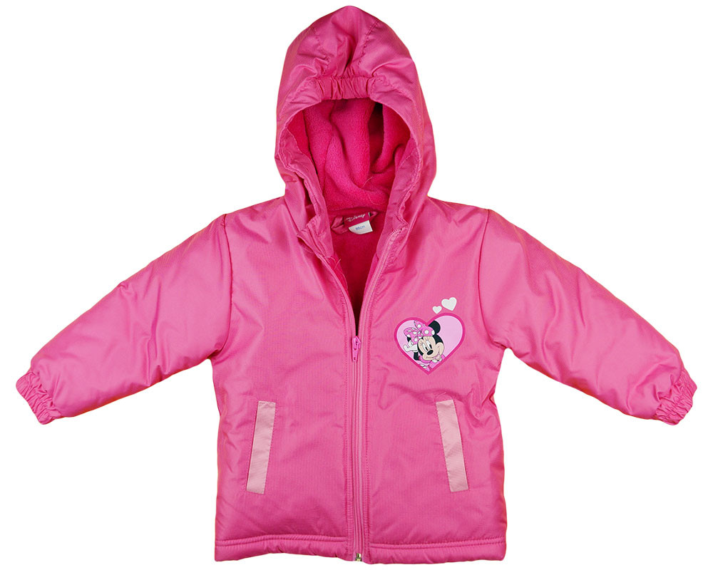 babashop.hu - Disney Minnie vízlepergetős kapucnis lányka télikabát
