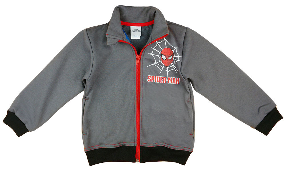 babashop.hu - SpiderMan/Pókember belül bolyhos kardigán