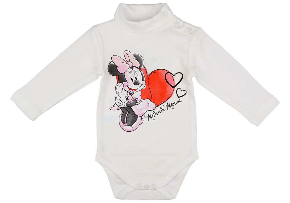 babashop.hu - Disney Minnie szíves garbós baba body