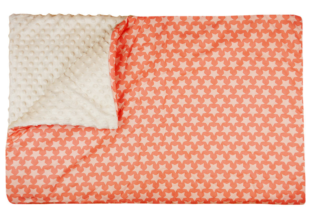 babashop.hu - Mintás wellsoft béléses pamut babatakaró (75x100cm)