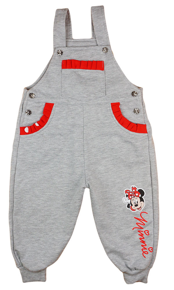 babashop.hu - Disney Minnie belül bolyhos lányka kertésznadrág