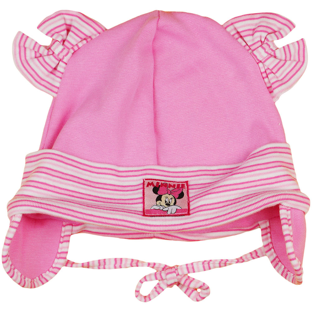 babashop.hu - Disney Minnie fülvédős, megkötős baba sapka