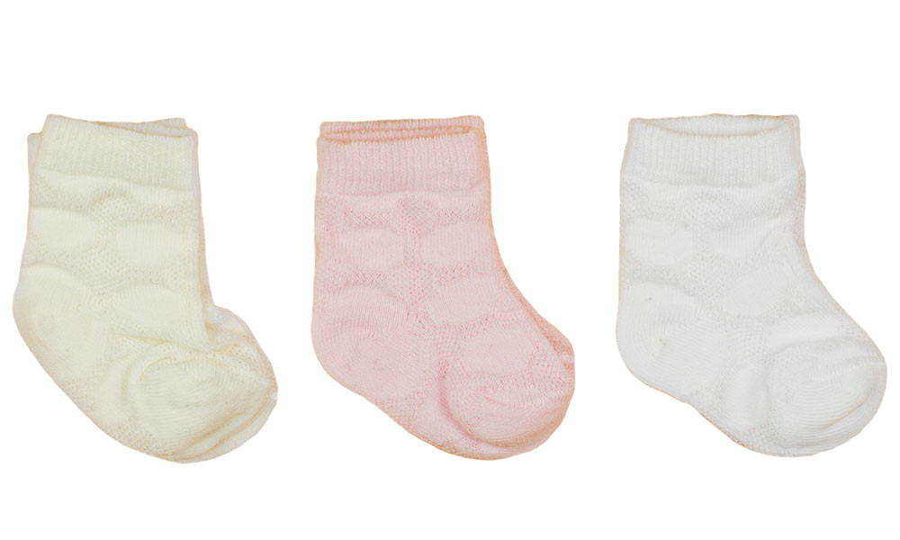 babashop.hu - 3db-os mintás baba zokni