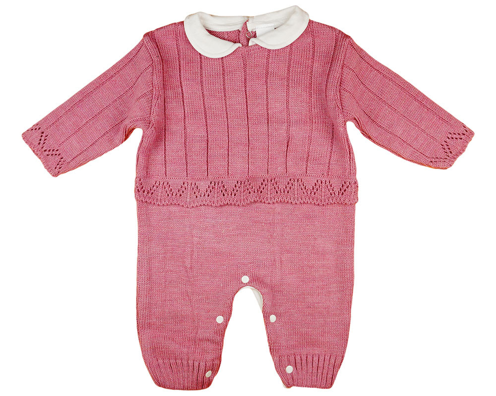 babashop.hu - Galléros kötött rugdalózó