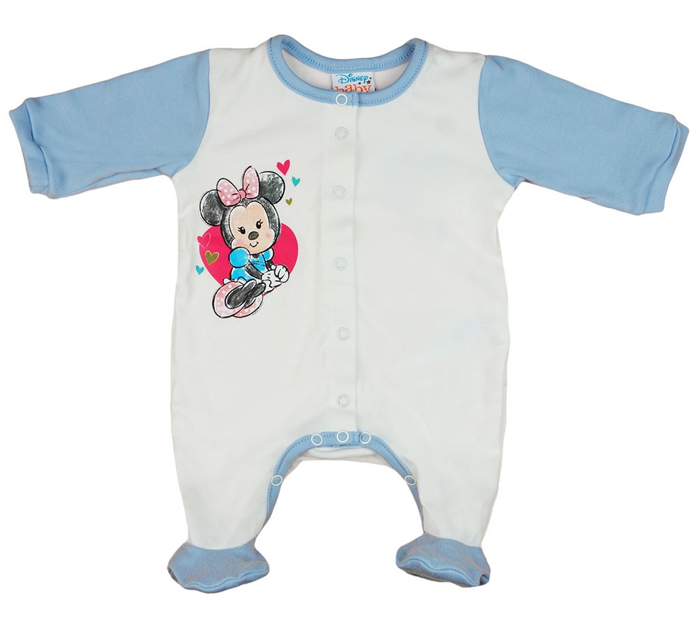 babashop.hu - Disney Minnie rajzos hosszú ujjú rugdalózó