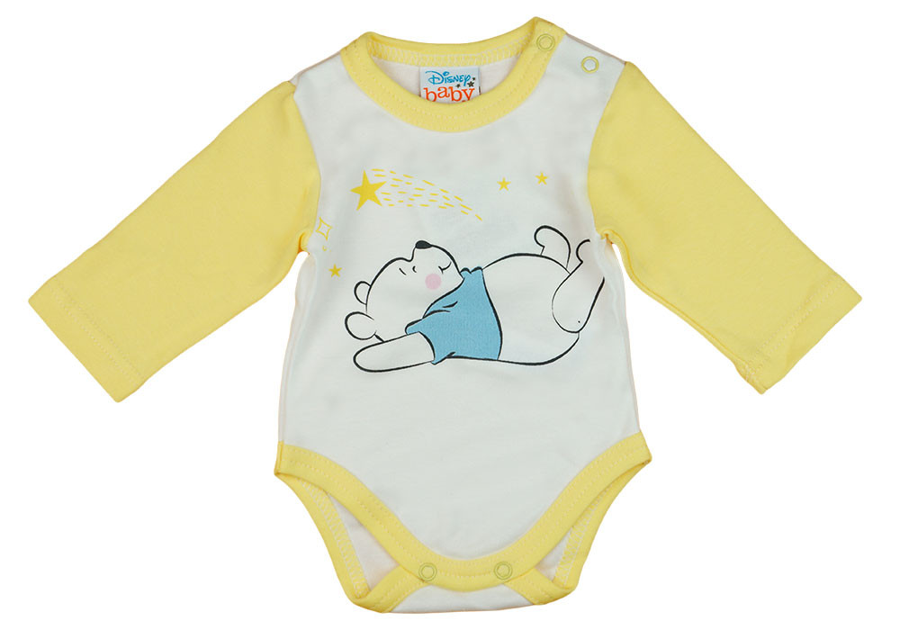 babashop.hu - Disney Micimackó, hosszú ujjú baba body