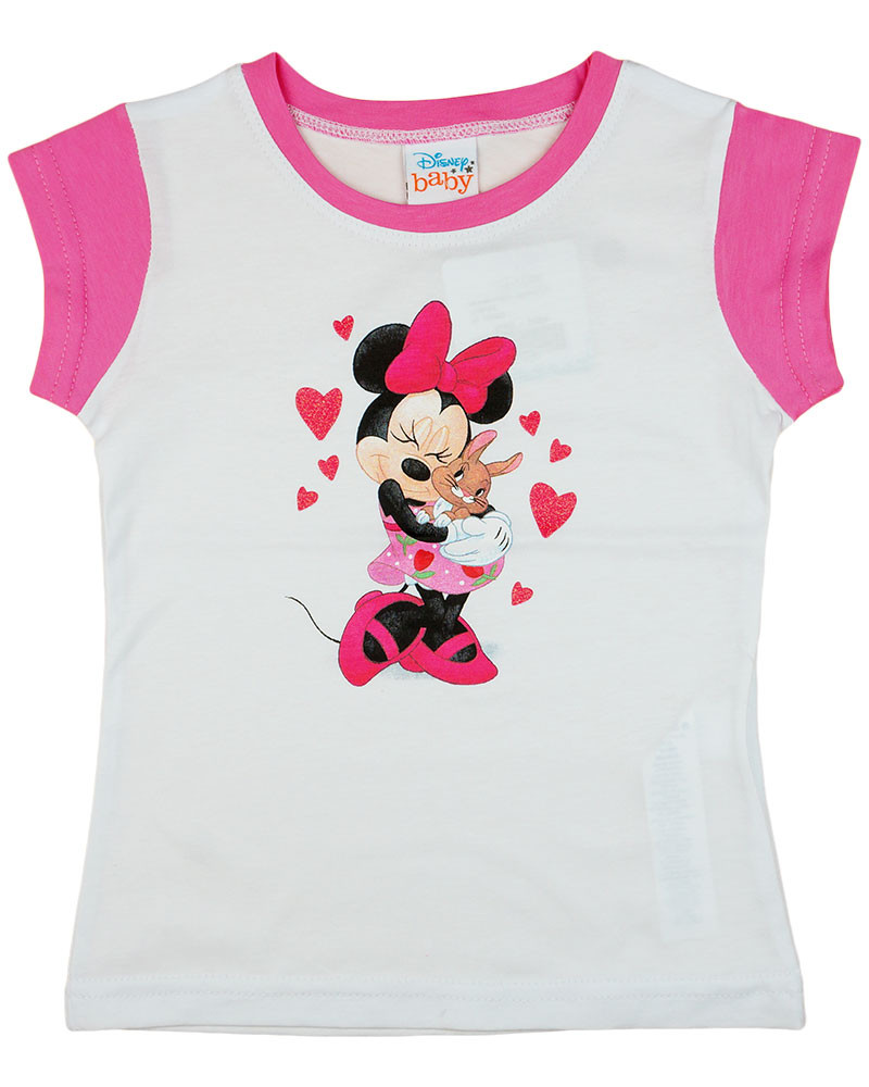 babashop.hu - Disney Minnie nyuszis rövid ujjú lányka póló