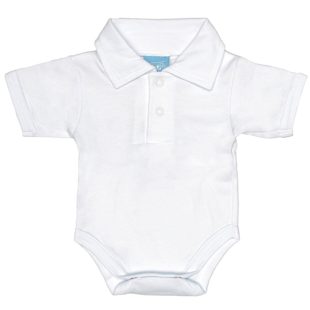 babashop.hu - Rövid ujjú galléros baba body kombidressz