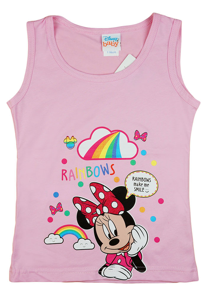babashop.hu - Disney Minnie szivárványos lányka trikó