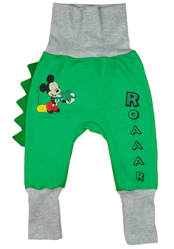 babashop.hu - Disney Mickey dínós 2:1 méret belül bolyhos baba nadrág