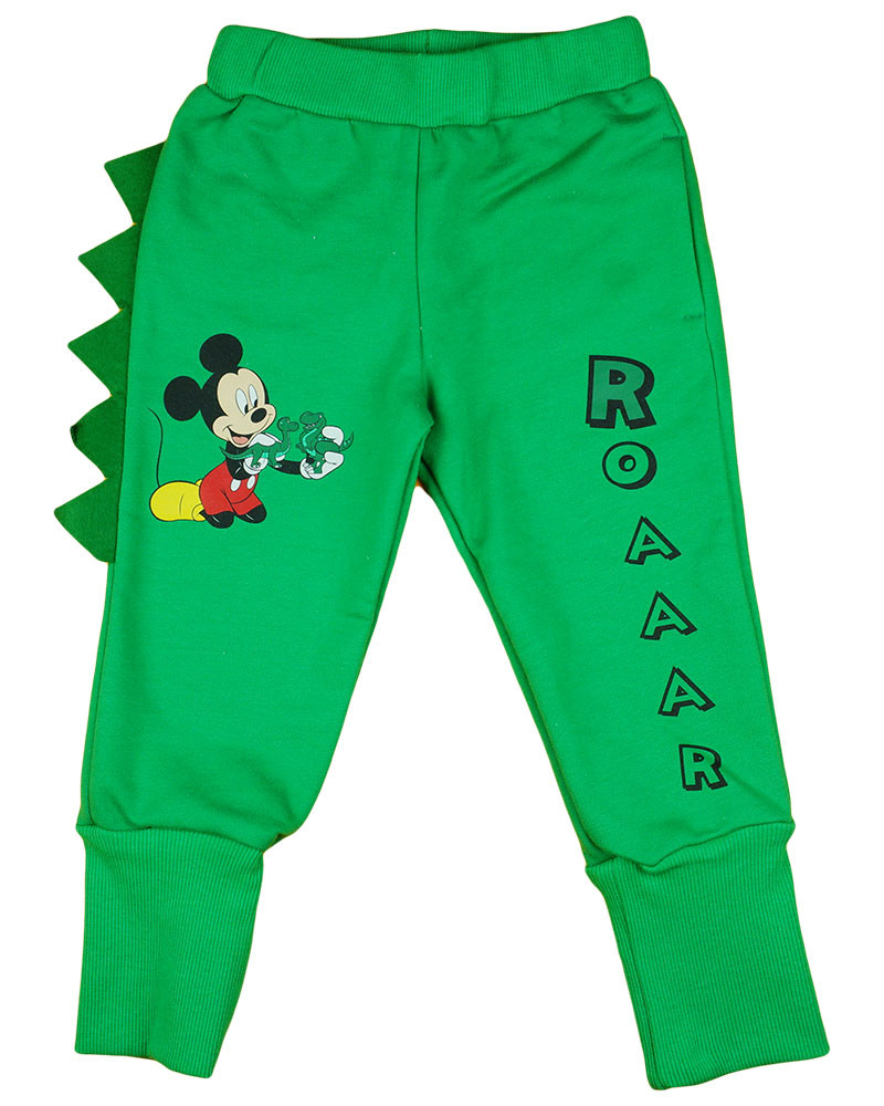 babashop.hu - Disney Mickey dínós belül bolyhos baba-gyerek szabadidőnadrág