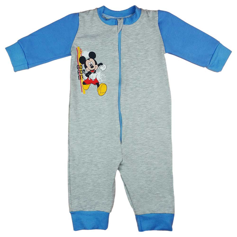 babashop.hu - Disney Mickey, belül bolyhos, overálos pizsama