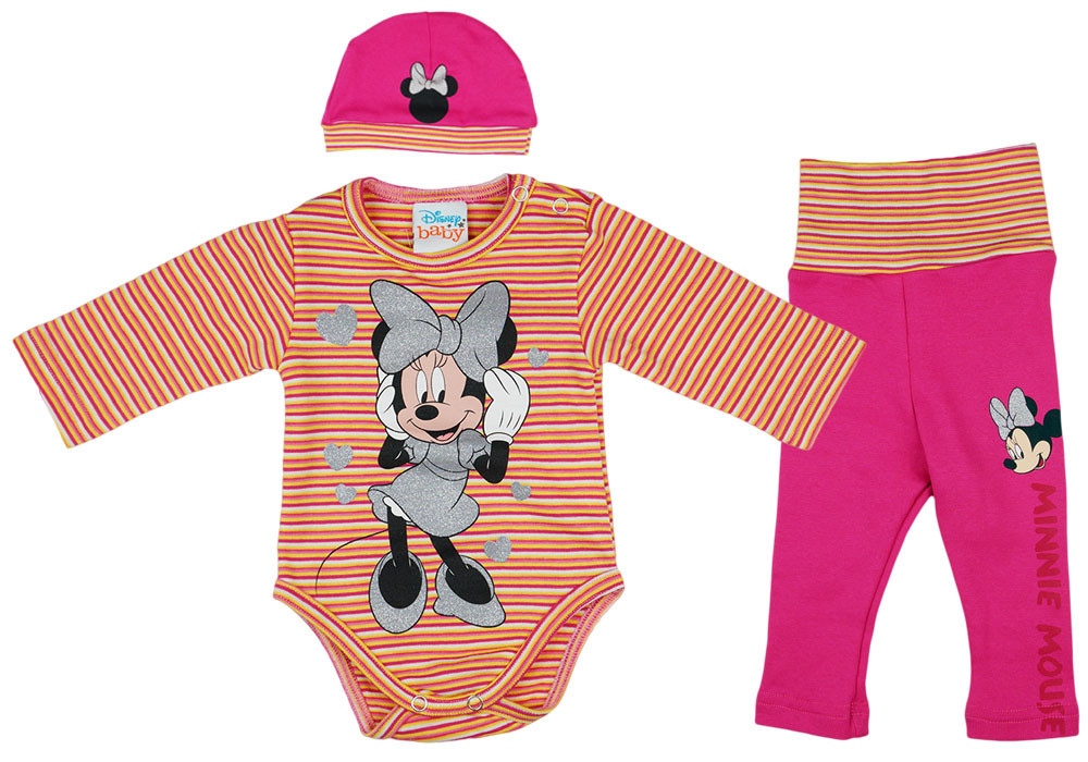 babashop.hu - Disney Minnie szívecskés 3 részes baba szett