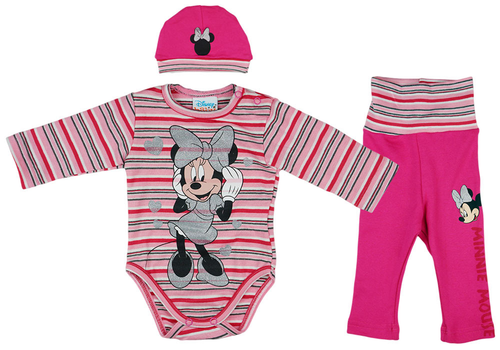 babashop.hu - Disney Minnie szívecskés 3 részes baba szett