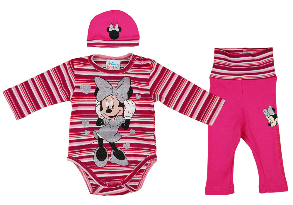 babashop.hu - Disney Minnie szívecskés 3 részes baba szett