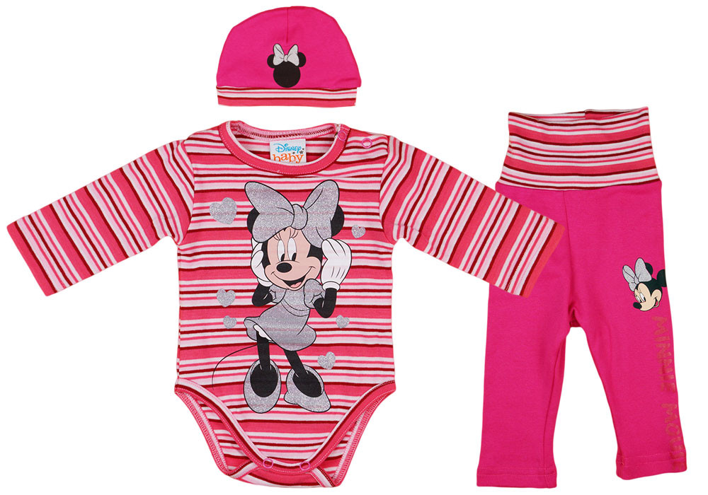 babashop.hu - Disney Minnie szívecskés 3 részes baba szett