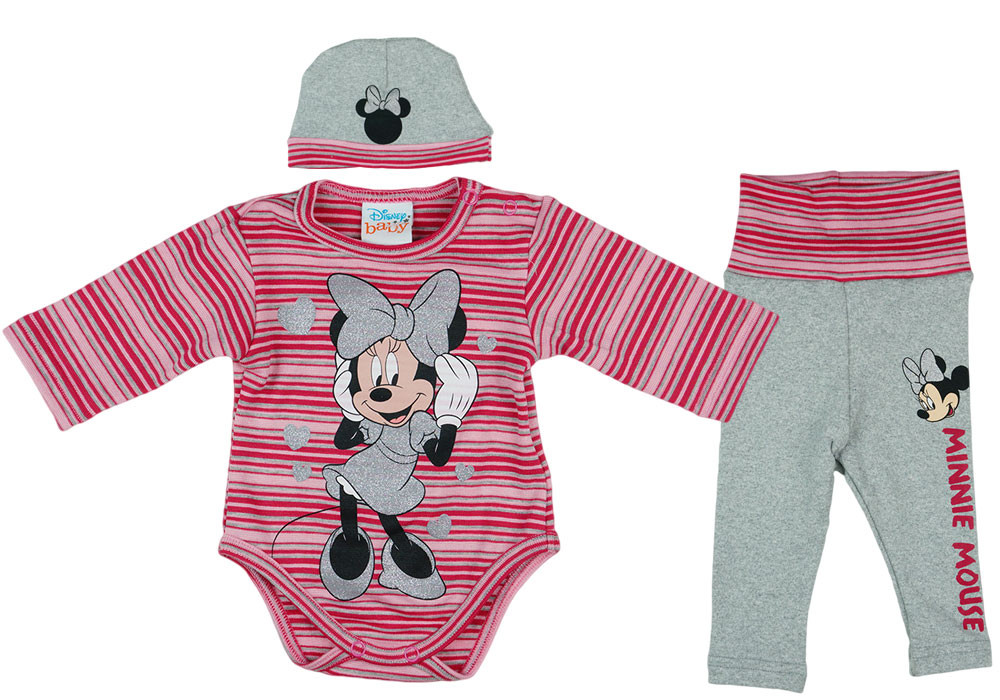 babashop.hu - Disney Minnie szívecskés 3 részes baba szett