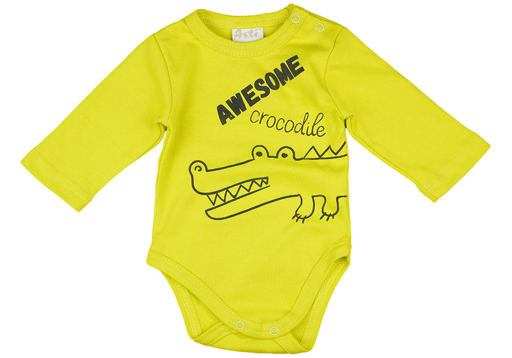 babashop.hu - Krokodilos hosszú ujjú baba body