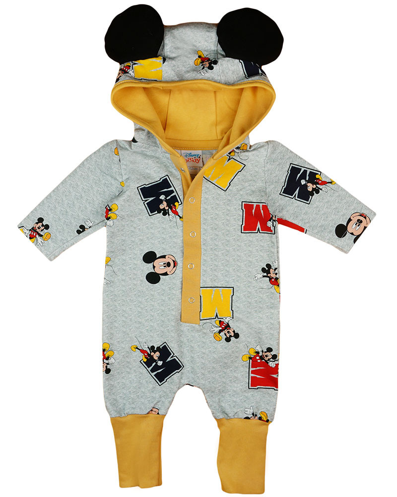 babashop.hu - Disney Mickey "M" kapucnis baba overál 2:1 méret
