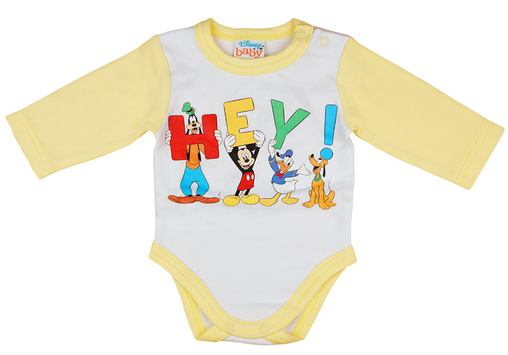 babashop.hu - Disney Mickey és barátai hosszú ujjú baba body