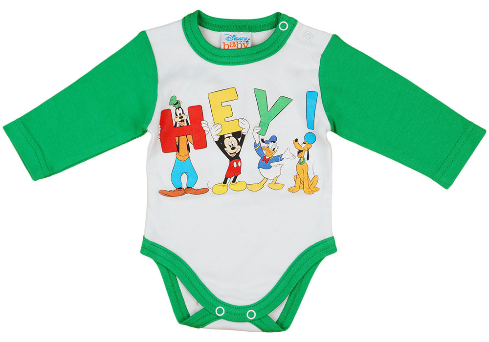 babashop.hu - Disney Mickey és barátai hosszú ujjú baba body