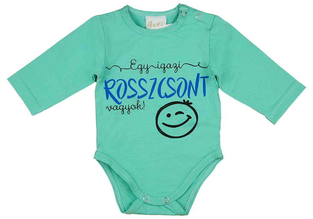 babashop.hu - Feliratos hosszú ujjú baba body
