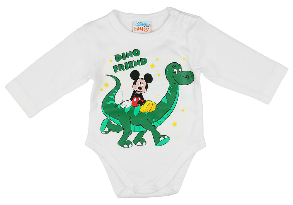 babashop.hu - Disney Mickey dínós hosszú ujjú baba body