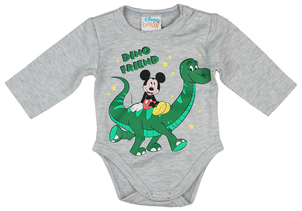 babashop.hu - Disney Mickey dínós hosszú ujjú baba body