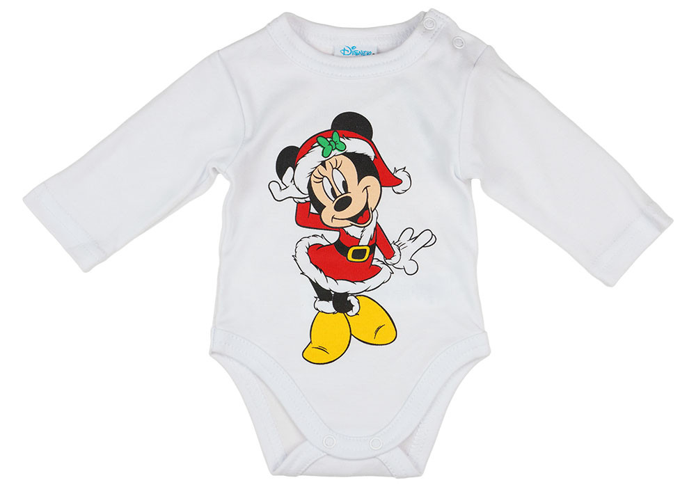 babashop.hu - Disney Minnie karácsonyi hosszú újjú baba body