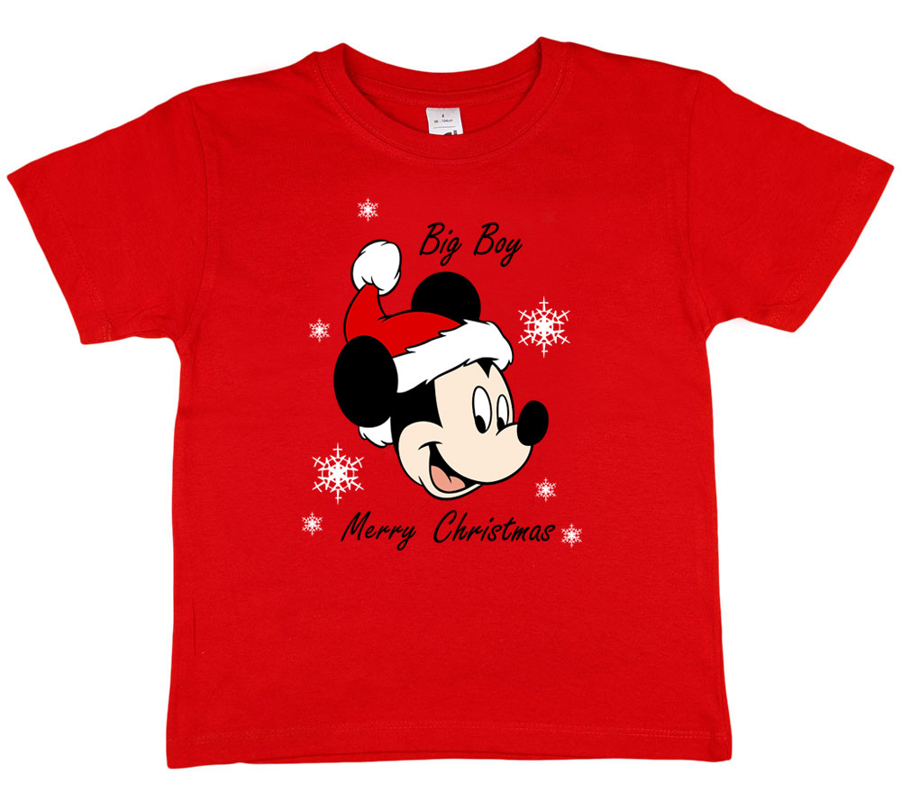 babashop.hu - Disney Mickey karácsonyi póló fiúknak