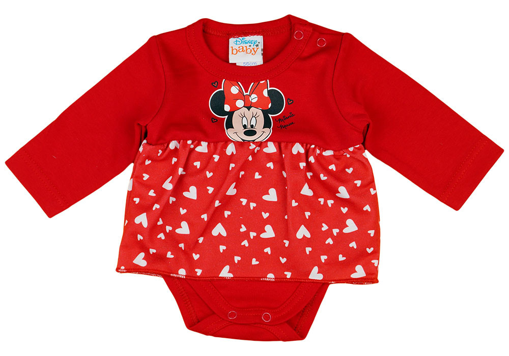 babashop.hu - Disney Minnie szívecskés szoknyás baba body