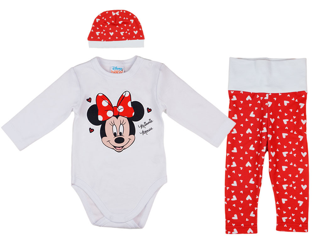 babashop.hu - Disney Minnie szívecskés 3 részes baba szett