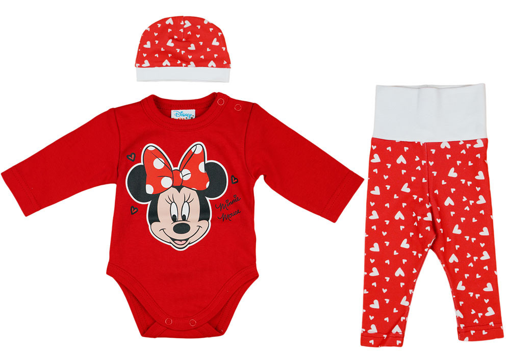babashop.hu - Disney Minnie szívecskés 3 részes baba szett