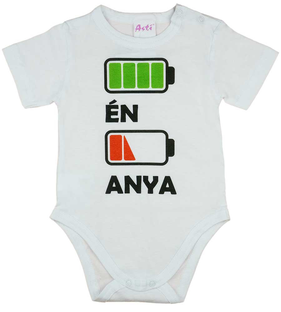 babashop.hu - Feliratos rövid ujjú baba body