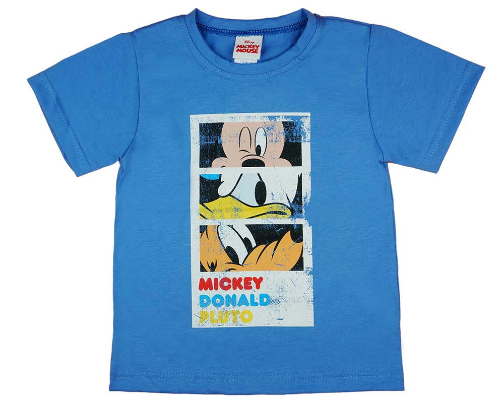 babashop.hu - Rövid ujjú kisfiú póló Mickey egér és barátai mintával