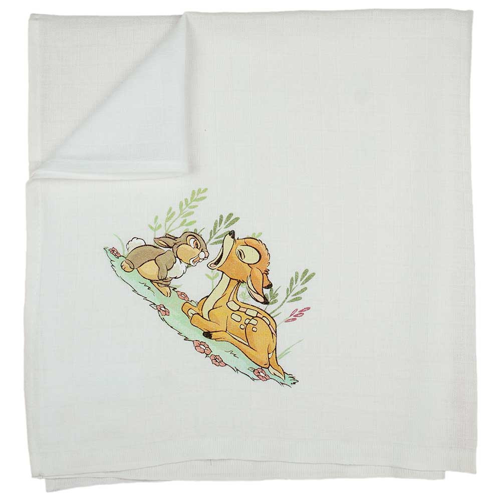 babashop.hu - Textil tetra pelenka Bambi mintával 70x70cm