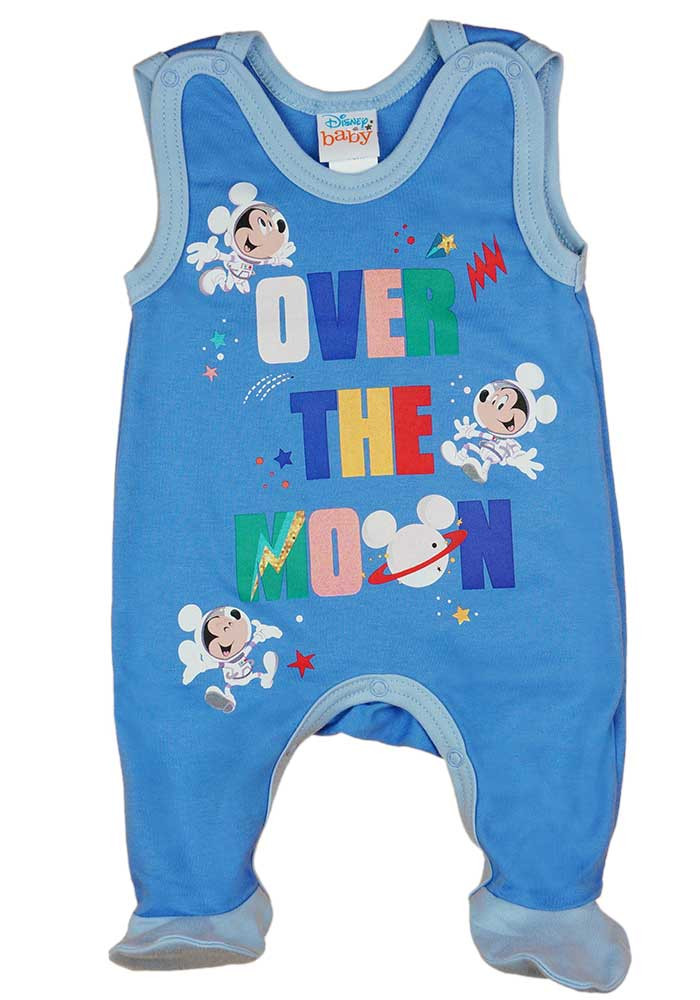 babashop.hu - Ujjatlan pamut baba rugdalózó űrhajós Mickey egér mintával