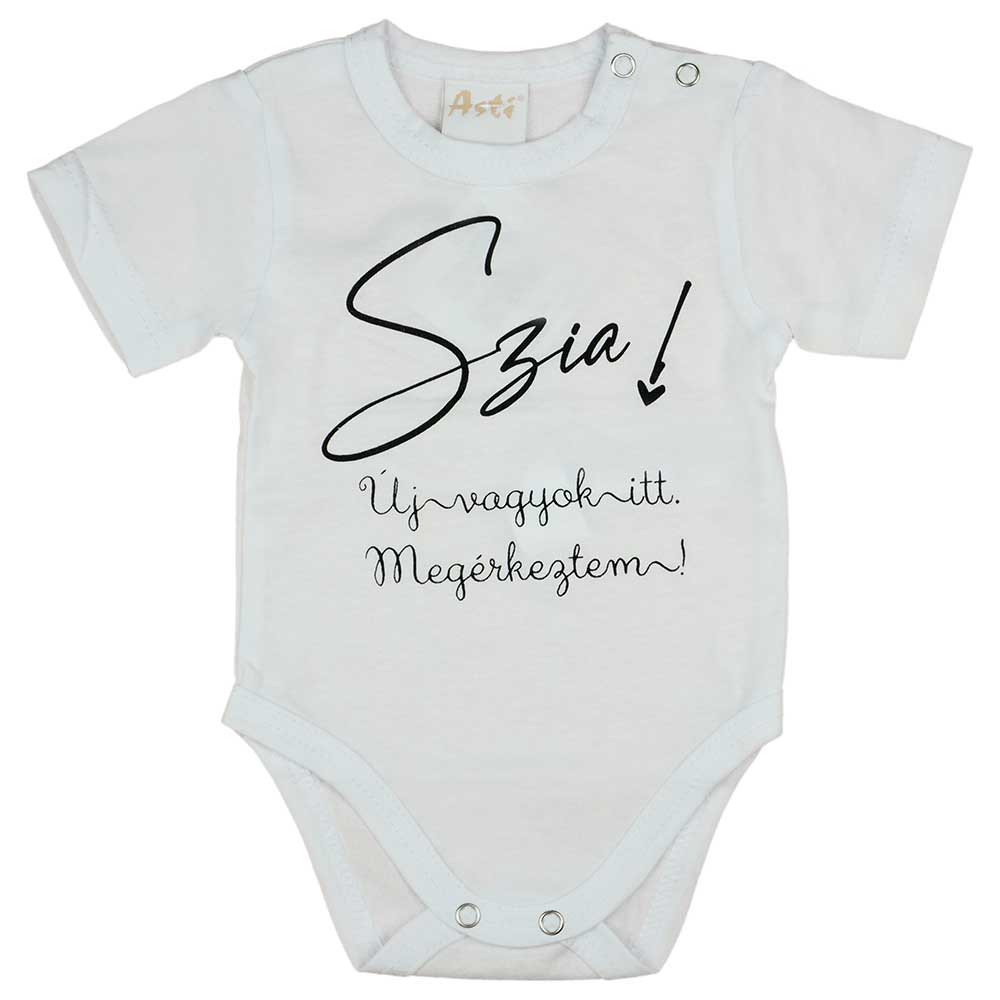 babashop.hu - Rövid ujjú feliratos baba body